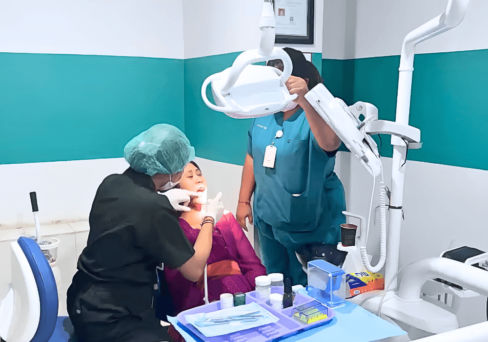 Dental care and dentist services at Nawadara Clinic in Amlapura, Bali