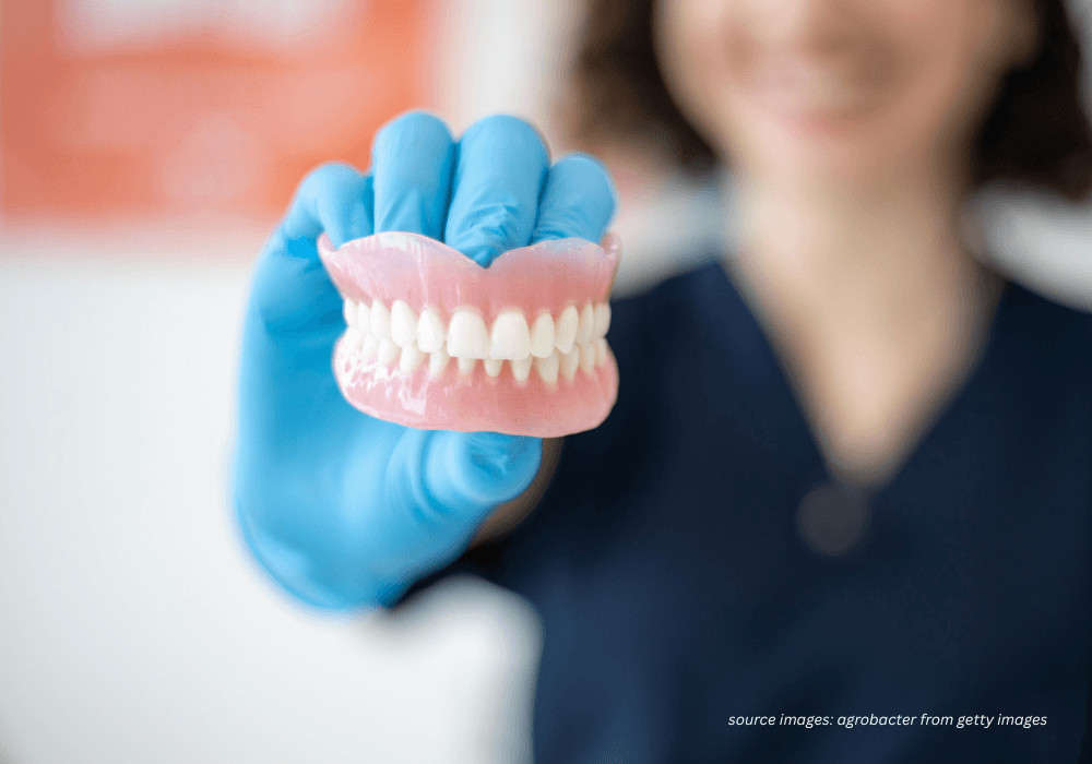 Dentures service at Nawadara Clinic in Amlapura
